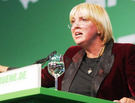 رئيسة حزب الخضر انتقدت صمت الحكومة الألمانية الجديدة على ما يجري بالشرق الأوسط