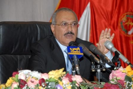 رئيس الجمهورية يلقي كلمته في الدورة التدريبية لأركانات القوات المسلحة أمس