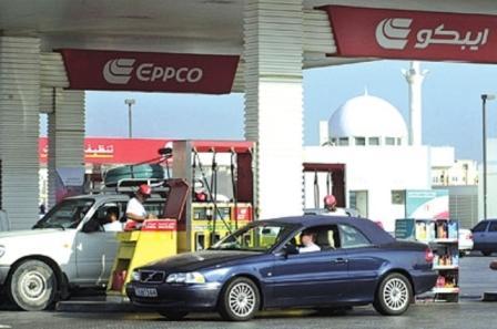إحدى محطات البنزين في الامارات