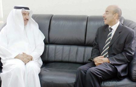 وزيرالأشغال يلتقي السفير الكويتي