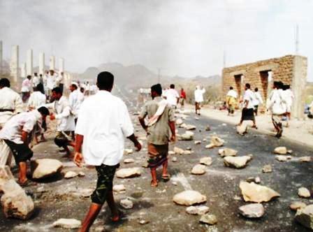 من الأعمال التخريبية / إرشيف