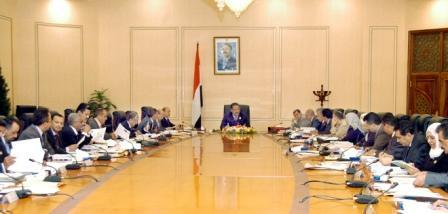 اجتماع مجلس الوزراء برئاسة د. مجور أمس