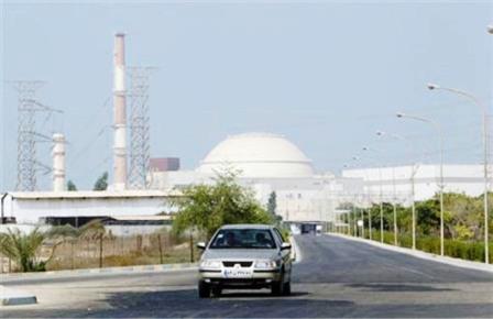 محطة بوشهر للطاقة النووية في بوشهر جنوبي طهران