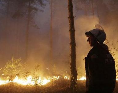 حرائق الغابات في روسيا