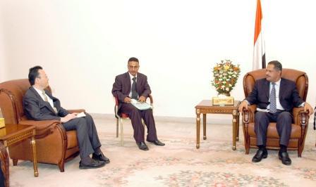 .. ويلتقي وفد الوكالة اليابانية للتعاون الدولي (جايكا)