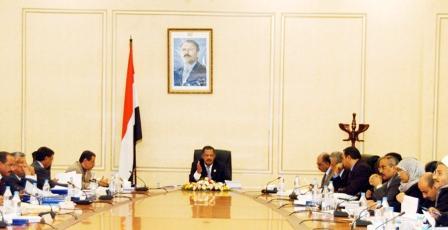 مجلس الوزراء في اجتماعه أمس