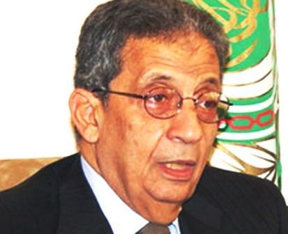 الأمين العام لجامعة الدول العربية عمرو موسى