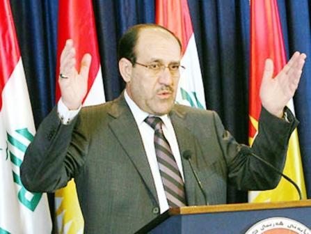رئيس الوزراء العراقي المنتهية ولايته نوري المالكي