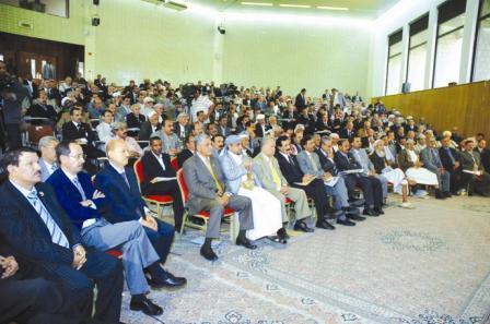 جانب من الحضور