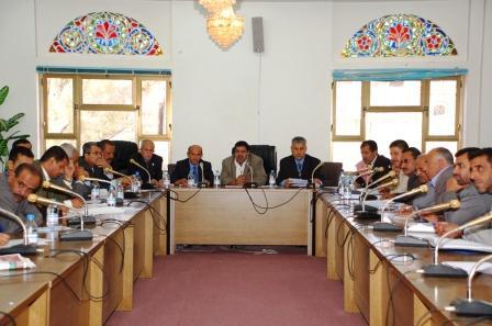 اجتماع للجنة الخاصة بدراسة الحسابات الختامية