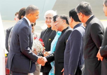 من زيارة أوباما للهند
