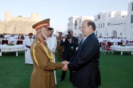 نائب الرئيس لدى لقائه جلالة السلطان قابوس بن سعيد أمس