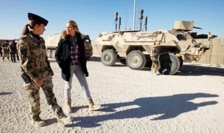 مجندات ألمانيات ضمن القوات الدولية في أفغانستان