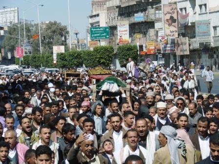 من تشييع المخرج الإذاعي عبد الرحمن العبسي