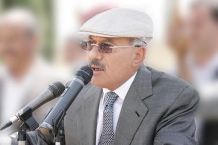 الرئيس لدى لقائه أبناء محافظة ريمة وبني الحارث أمس