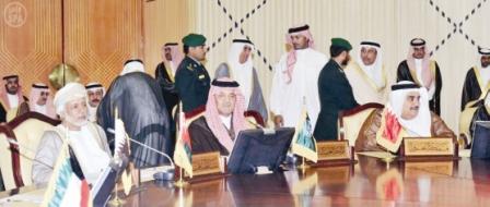 من اجتماع وزراء خارجية دول مجلس التعاون الخليجي بوفد المعارضة اليمني