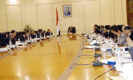 د  . مجور يترأس اجتماع حكومة تصريف الأعمال أمس