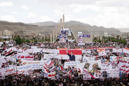 جانب من الجماهير المليونية