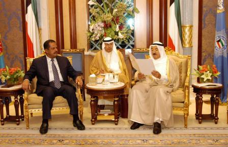 .. ويلتقي الشيخ صباح الأحمد الجابر الصباح، أمير دولة الكويت