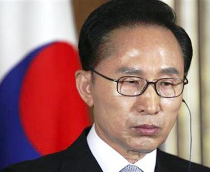 الرئيس الكوري الجنوبي لي ميونج باك