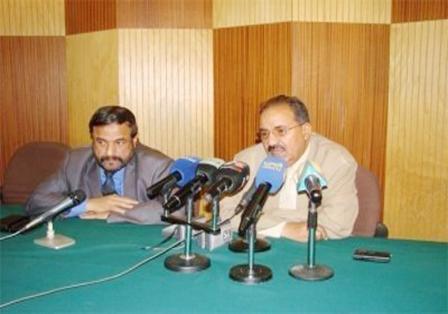 نائب وزير الإعلام في المؤتمر الصحفي أمس