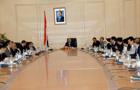 من اجتماع مجلس الوزراء أمس