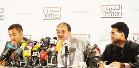 عبده الجندي في المؤتمر الصحفي أمس