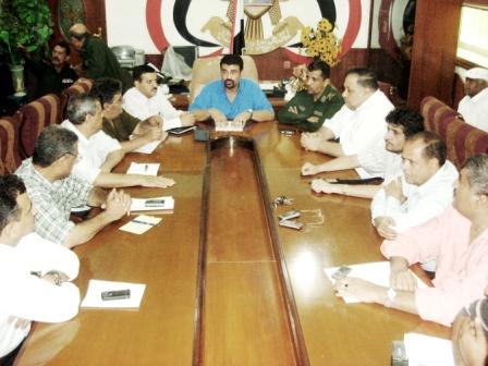 القائم بأعمال محافظ محافظة عدن يرأس الاجتماع الموسع أمس