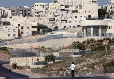 جانب من الوحدات الاستيطانية في القدس الشرقية