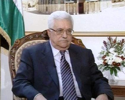 الرئيس الفلسطيني محمود عباس في مقابلة مع قناة الجزيرة