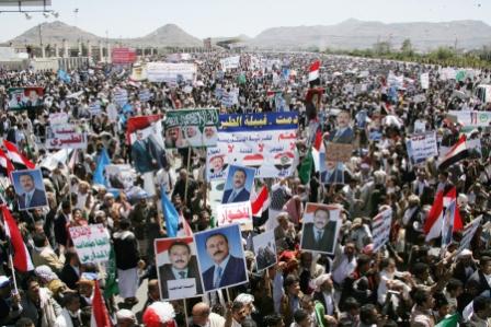 ملايين من أبناء الشعب اليمني في جمعة (ثورة الـ 14 من أكتوبر الخالدة) أمس