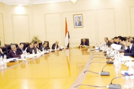 مجلس الوزراء في اجتماعه الأسبوعي امس