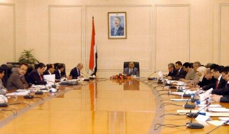 من اجتماع مجلس الوزراء أمس