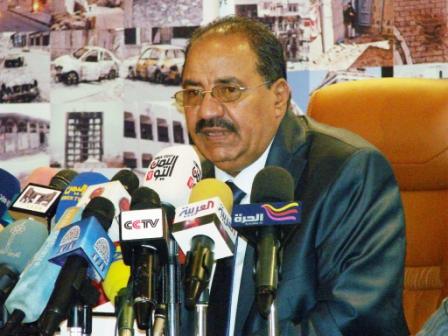 نائب وزير الإعلام في المؤتمر الصحفي أمس