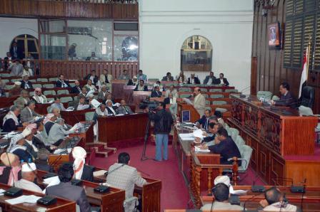 من جلسة مجلس النواب أمس