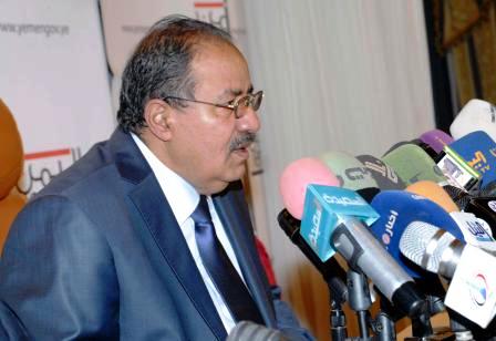 الجندي في المؤتمر الصحفي أمس