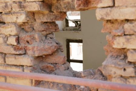 من آثار اعتداءات عصابات أولاد الأحمر