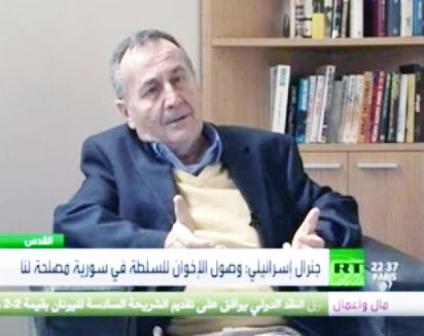 جنرال إسرائيلي: وصول الإخوان للسلطة في سوريا مصلحة لنا