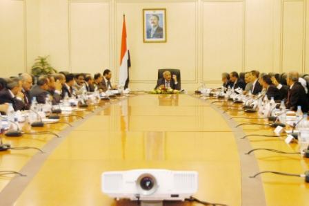 مجلس الوزراء في اجتماعه أمس