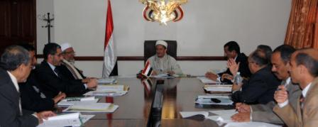 من اجتماع مجلس القضاء الأعلى أمس