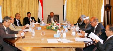 من اجتماع اللجنة العليا للانتخابات والاستفتاء أمس