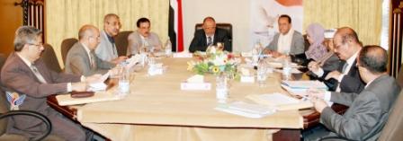 اللجنة العليا للانتخابات والاستفتاء في اجتماعها أمس