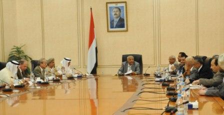 رئيس الوزراء يرأس اجتماعاً لسفراء الدول والمنظمات المانحة