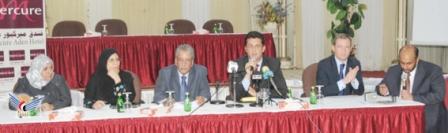 رئيس بعثة الاتحاد الأوروبي في المؤتمر الصحفي أمس