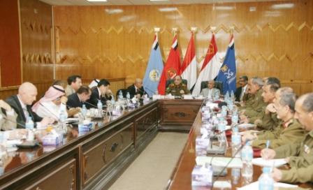 لجنة الشؤون العسكرية في اجتماعها آمس