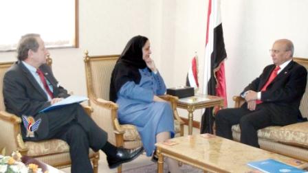 وزير الخارجية لدى لقائه مساعد الأمين العام للأمم المتحدة أمس