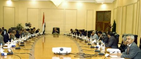 من اجتماع مجلس الوزراء أمس