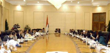 مجلس الوزراء في اجتماعه الأسبوعي أمس