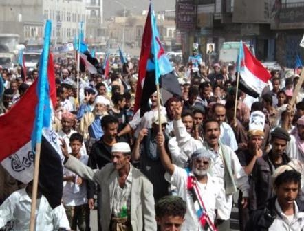 جانب من مظاهرات الحراك في عدة مدن جنوبية