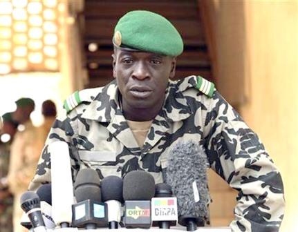 ‎الكابتن امادو سانوجو قائد الانقلاب العسكري في مالي